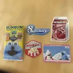 ⑩ PUPPET SUNSUN キラキラダイカットステッカー