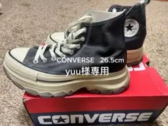 美品 CONVERSE オールスター トレックウエーブ ハイカット 厚底