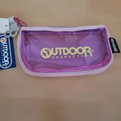 OUTDOOR PRODUCTS クリアポーチ マチ拡張機能付き　筆箱のサムネイル