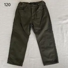 新品未使用　FITH カーキパンツ　120