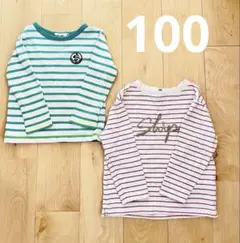 ストライプロンT 2枚セット