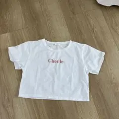 MAJESTIC LEGON 半袖Tシャツ Cherieロゴ ホワイト Mのサムネイル