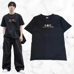 anvil ロゴプリントTシャツ 黒 M 古着 00s ストリート メンズ