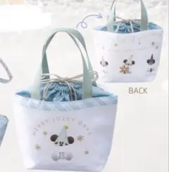 【新品未開封】ディズニー　クリスマス　リルリンリン　スーベニアランチケース