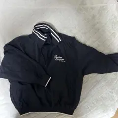 ハーフジップオーバーサイズ 黒