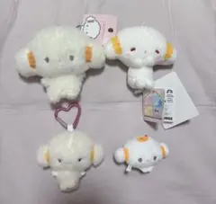 こぎみゅん マスコットキーホルダー ヘアクリップ 4点まとめ売り