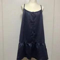 クランプリュス　キャミチュニックワンピース　ネイビー