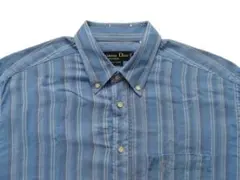 80~90s クリスチャンディオール ストライプシャツ フランス製