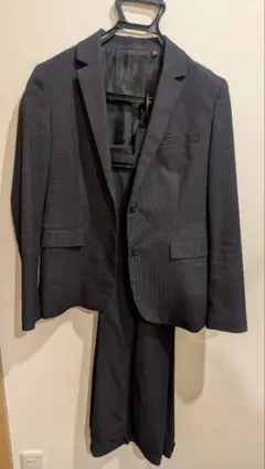 ユニクロ セットアップスーツ ストライプ