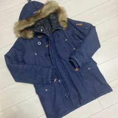デニムダウンコート　ジャケット