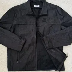 極美品✨ユーピーレノマ　ブルゾンL チャコールグレー