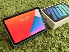 ざ*こ様 【美品】iPad mini 6 本体 （ガラスフィルム・ケース付き）