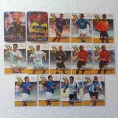 Futera Platinum　2001 EUROSTARS２枚ジダン、トッティ