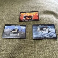 僕のヒーローアカデミア トレーディングカードセット3枚