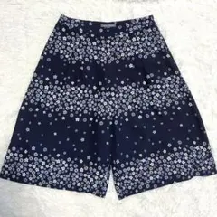 LAURA ASHLEY ローラアシュレイ ハーフパンツ 花柄 Lサイズ