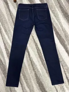 ダークブルー セミフレアデニム