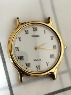 美品SEIKO Dolce 　セイコー　5E30-6A20　18K　ゴールドのサムネイル