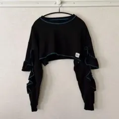 HELLO.SANFRANCISCOカットアウトフリルスウェット トップスのサムネイル