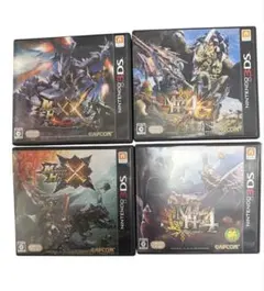 【3DS】モンスターハンターシリーズ4タイトルセット