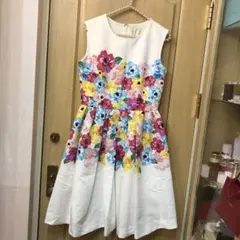 お値下げ♡美品ですが裾に汚れあり⭐︎chesty 花柄ワンピース