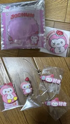 JOCHUM ぽぽ ガチャガチャ スライダーポーチ&刺繍ミラー マツキヨ