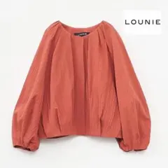 ☆新品タグ付 定価24200円 LOUNIE ルーニィ タックブルゾン『36』☆