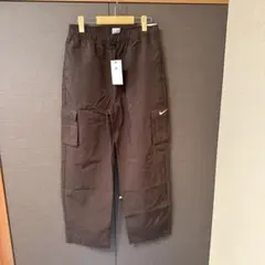 NIKEナイキ　ウィメンズ　ナイロンパンツ　ブラウンM