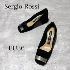 Sergio Rossi sr1 36 7.5cmヒール ポインテッドトゥ - メルカリ