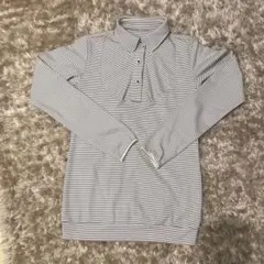 アディダス　ゴルフ　長袖　ポロシャツ　Adidas adipure Sサイズ