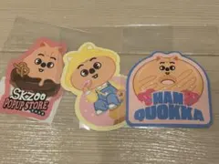 straykids SKZOO オンラインくじ ステッカー ハンクォッカ　ジソン