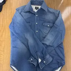 BEAMS HEART デニムシャツ 裏地付き Lサイズのサムネイル