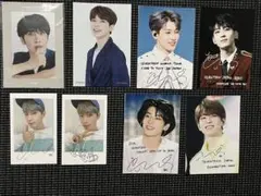 SEVENTEEN サイン入りタレントカード 8枚セット