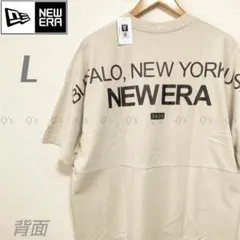 ニューエラ NYB オーバーサイズ Tシャツ コットン BEG 新品 L