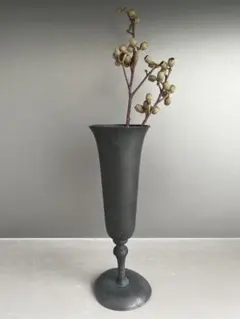 ヴィンテージ 陶器 花瓶 フラワーベース 白黒 ストライプ レトロ インテリア ヴィンテージ 陶器 花瓶 フラワーベース 白黒 ストライプ レトロ