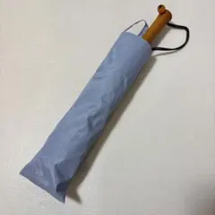 サンバリア100 日傘長傘 Mサイズ moku ブルー 水色 クリアハンドル