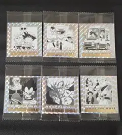 ドラゴンボール40周年記念 ウエハースシール第一弾　6枚セット