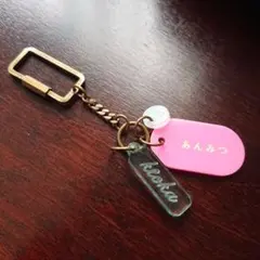 KLOKA レトロ SHOKKEN　食券キーホルダー　あんみつ