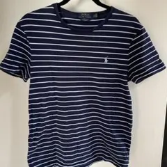POLO ラルフローレン Tシャツ　ネイビーストライプ　お値下げ