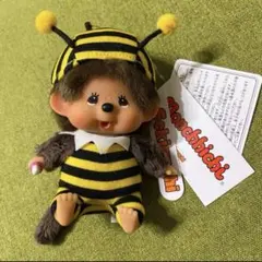 モンチッチ　顔でかSSキーチェーン　ミツバチ