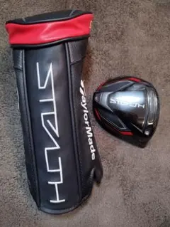 TaylorMade Stealth 9.0° ドライバーヘッドとヘッドカバー