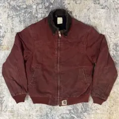 2025年最新】carhartt サンタフェジャケット バーガンディの人気