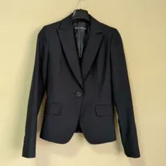 【美品】ボナジョルナータ テーラードジャケット 黒 М ビジネス フォーマル