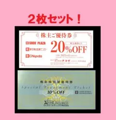 ◆２枚セット! チヨダ 株主優待券 ゼビオ　株主優待券 .