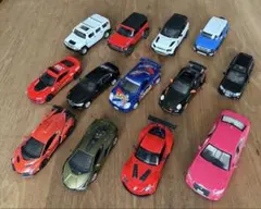 ミニカー 13台セット　プルバックあり