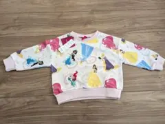 ベビー　キッズ　ディズニー　プリンセス　トレーナー　90　女の子　子供服　新品