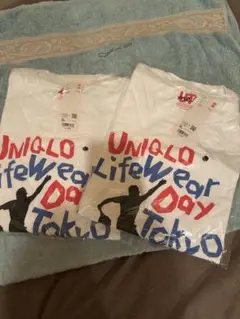 UNIQLO Tシャツ XL 2枚セット　フェデラー