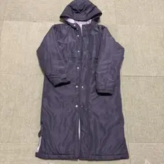 ダウンフード付き ロングコートS