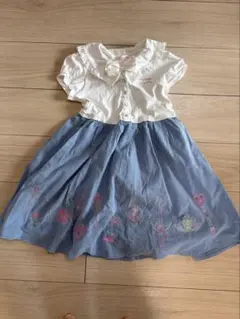 mezzo piano 半袖ワンピース 130cm