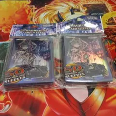 遊戯王【海外限定】ミラクルフュージョン 50枚入り スリーブ 未開封 2