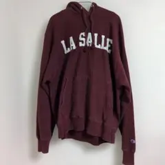Championリバースウィーブ ラ・サール大学 刺繍ロゴ Lサイズ